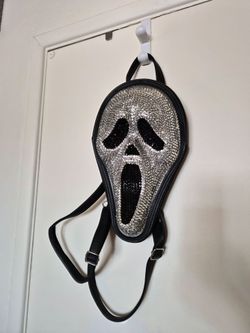 Ghostface rhinestone purse