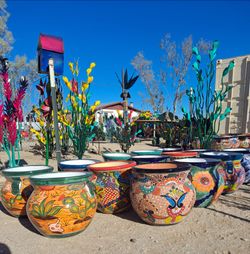 Desert Elegance with Stunning Exclusive items🌺Planters, Cacti, Metal Yard Art🌵