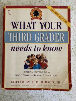 What your third grader Needs to know text book