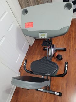 Exerpeutic exerwork 1000 fully adjustable online desk folding exercise bike with pulse