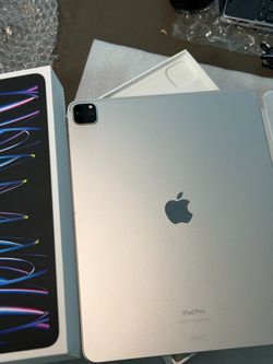 iPad Pro 12.9”  M4 6th Generation New in Box 256GB with Original Box & Charger & Folio 2024 Edition