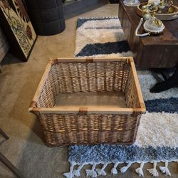 Oversized Wicker Basket
