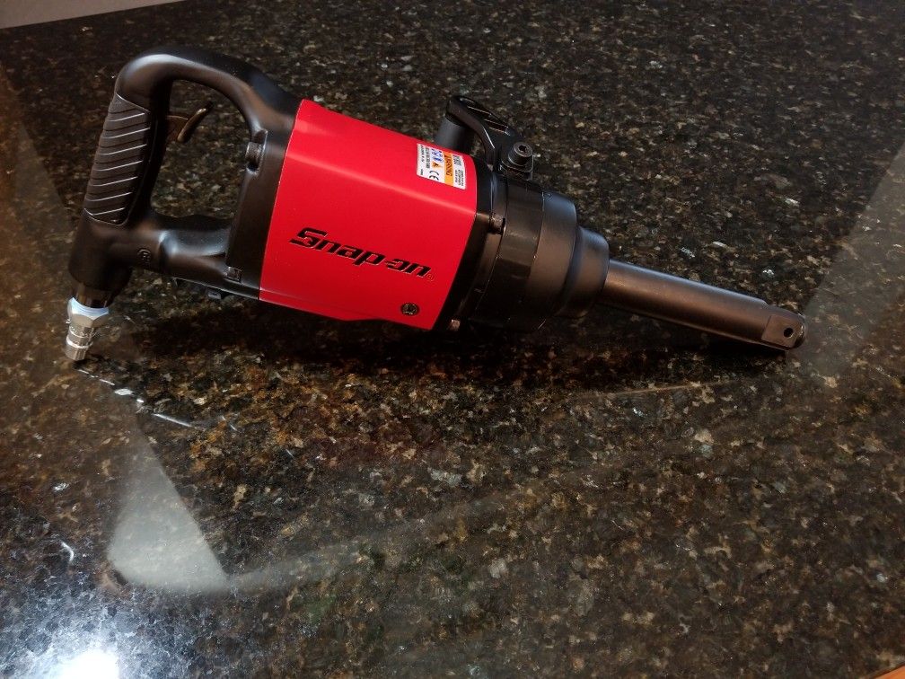 Snap on 1" Drive Impact Wrench with 6" long anvil IM1800 AL Tested NEW & MINT
