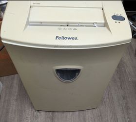 Fellowes paper shredder
