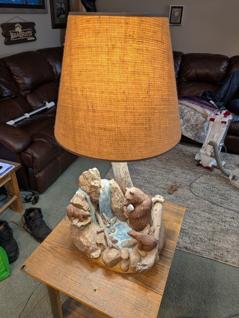 Bear Lamp Comes With Two Different Shades
