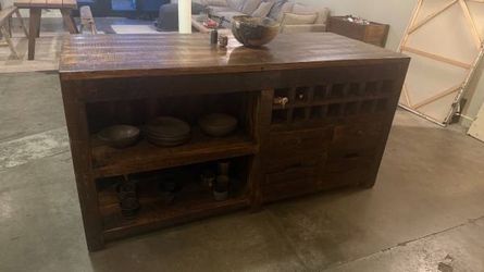 Kitchen island 72 x 30 x 36