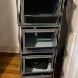 Antique Industrial Style File/Storage Cabinet 