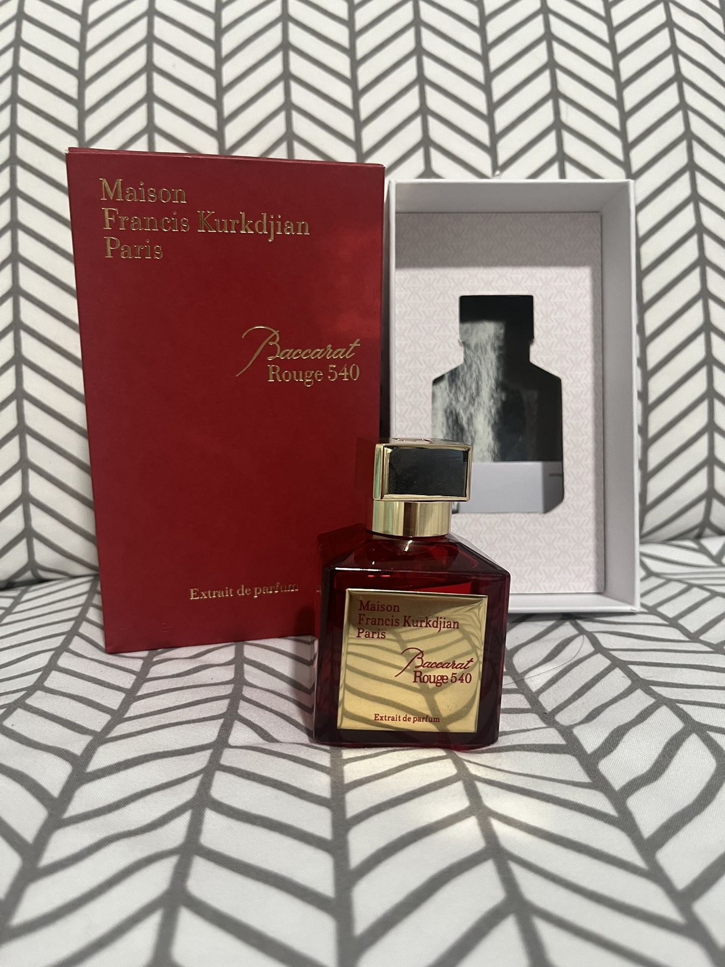 Baccarat Rouge 540 Extrait de Parfum 70ml Box & Receipt