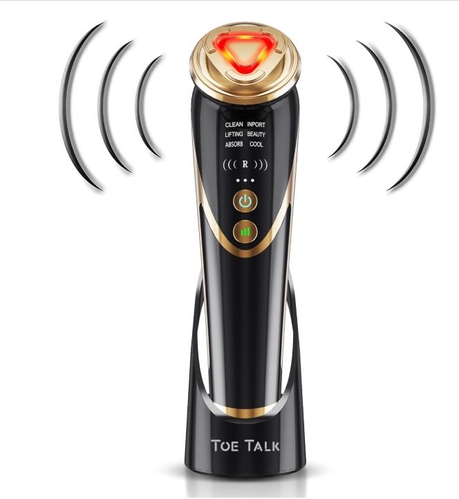 Radio Frequency Facial Machine with EMS - Anti-Aging Skin Tightening Rejuvenation