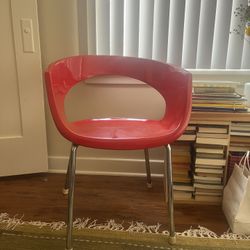 Vintage 70s accent lounge chair 