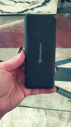NinjaBatt brand external battery. 20000mAh