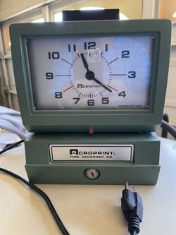 Time Card Automatic Punch 