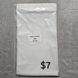 Poly Mailers Shipping Envelopes Self Sealing White Plastic Mailing Bags.