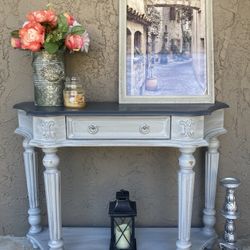 Pretty Grey Tv Stand /entry Table …