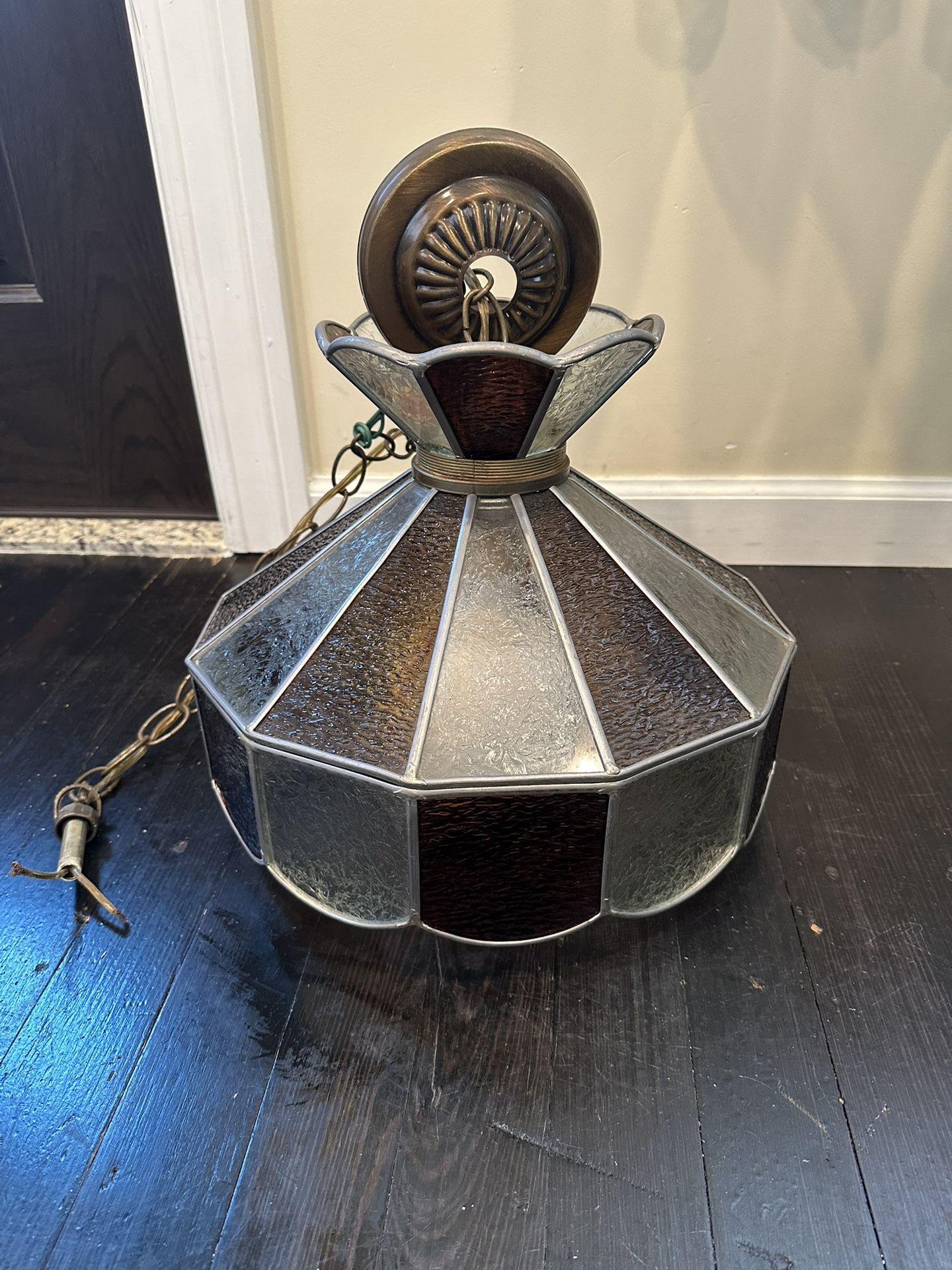 Antique Tiffany Style Chandelier