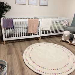 Twin Crib Set Up 