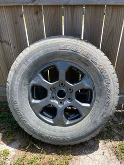 2021 Ford Bronco spare tire/rim