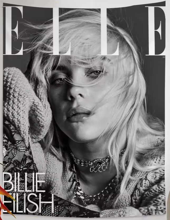 Billie Eilish Classic Vintage Hippie Wall Tapestry