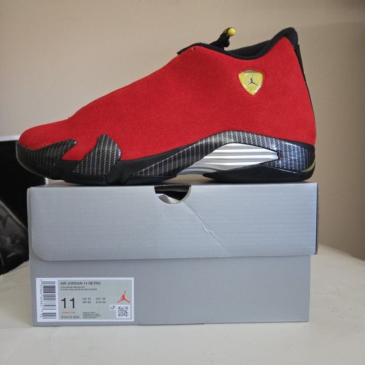 Jordan 14 Ferarri Mens Size 11