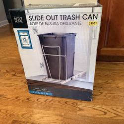 Slide Out Trash Can New in Box