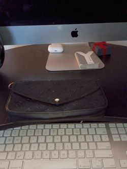 Small black Louis black hand pouch