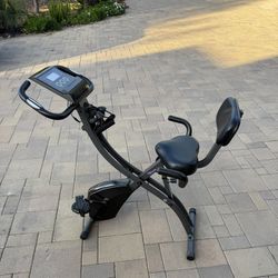Slim Cycle 2-in-1 Folding Exercise Bike 