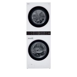 LG 24-in Compact Ventless Heat Pump Wash tower Stacked Laundry Center  