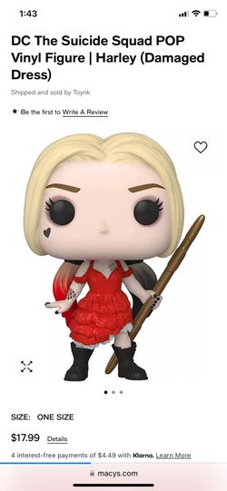 harley quinn red dress funko pop Amazon.com: Funko Pop Movies: The Suicide Squad - Harley Quinn - (Damaged Dress) - Suicide Squad 2 - Collectable Vinyl Figure - Gift Idea - Official Merchandise