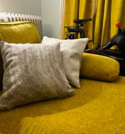 100% Authentic Grey Brindle Cowhide Pillows