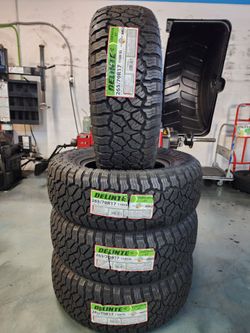 265//70//17 DELINTE CENTURION X/T (4 TIRES NEW) INCLUDED INSTALLATION AND BALANCING💲💲(PROMOTION✅️✅️)