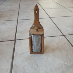 Antique Wooden Grater 