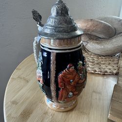 German beer stein