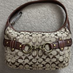 Coach Signature Ergo Belted Hobo