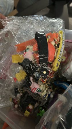 Keychains And Croc Charms Tote