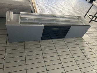 Ikea Besta Tv Unit With Glass Top 