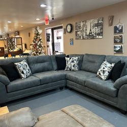 New Hughes Furniture Sectional