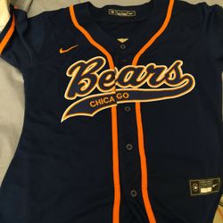 Chicago Bears Nike Baseball Style Jersey