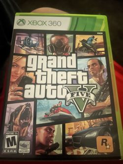 XBOX 360  grand theft auto  five
