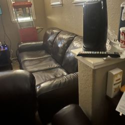 Leather Sofa And Loveseat