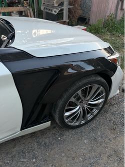 q50 carbon fiber fenders