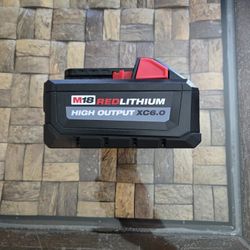 Milwaukee M18 Volt High Output XC 6.0 Ah Battery 