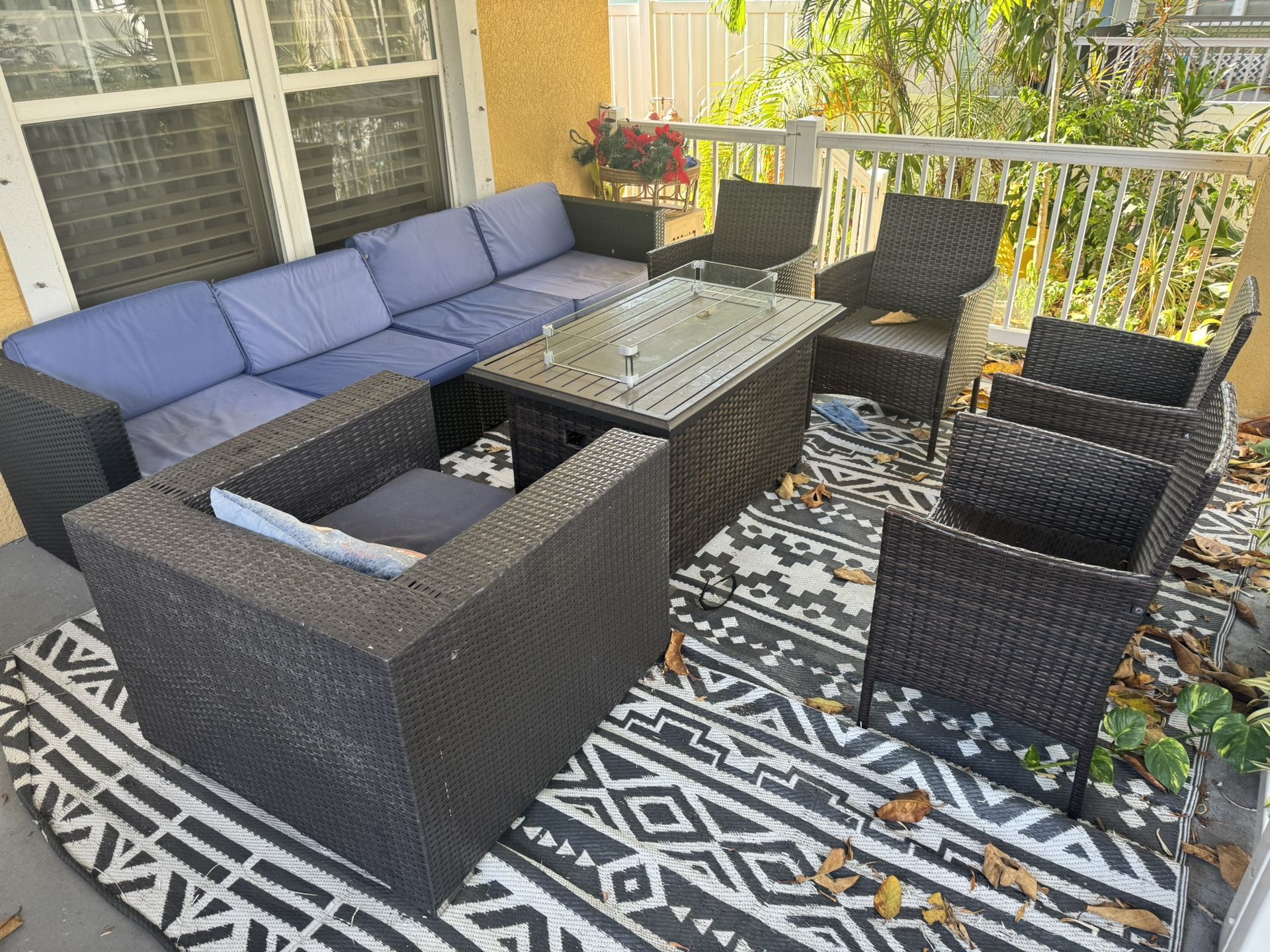 10pc Patio Set