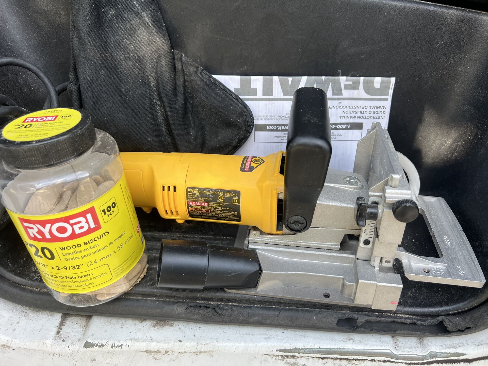 6.5 Amp Heavy Duty Plate Joiner Kit