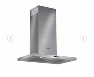 Bosch 500 Series 30 in. Box Style Canopy Range Hood with Lights in Stainless Steel