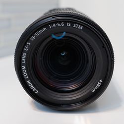 Canon Lens EF-S 18-55mm F 4-5.6 IS STM
