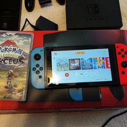 Nintendo Switch Gen 1 With Game And Controller