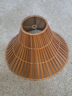 Tropical Bamboo Lamp Shade