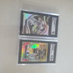 Naseem Harris Football Graded  Cards