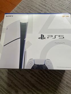 PlayStation 5 Disc Slim With Box 1TB  New Opened Box