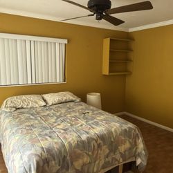 Bed, Box Spring, Frame, Bedspread, Sheets, Pillow And Bonus Brand New Mattress 